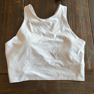 Athleta lavender sports top size med